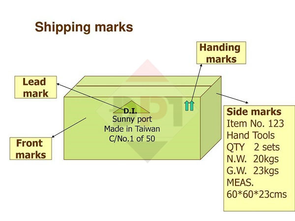 shipping mark nghĩa là gì