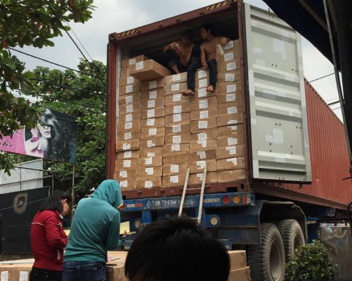 Dịch vụ bốc xếp hàng hoá tại các KCN Bắc Ninh