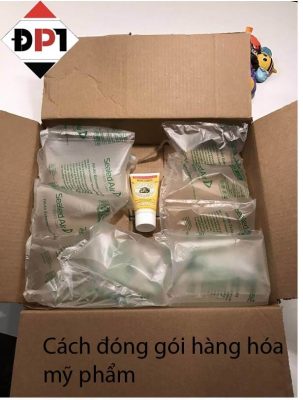 Quy cách đóng gói chai lọ, hàng hóa mỹ phẩm