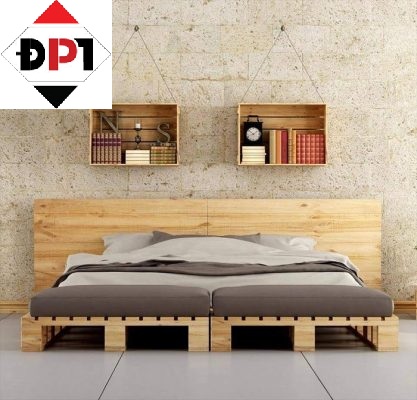 Kệ gỗ pallet trang trí siêu độc đáo