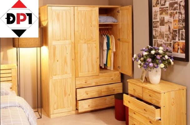 Cách đóng tủ quần áo gỗ pallet