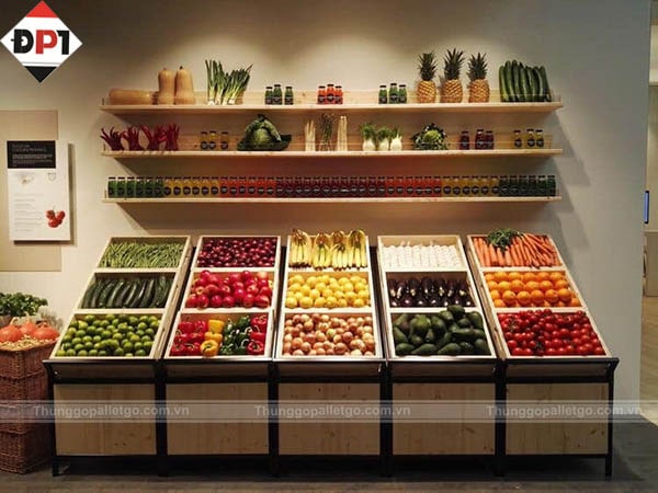 Thùng được đóng với thiết kế đẹp.